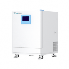 Labtron Air Jacketed CO2 Incubator is a shaking incubator with an air jacketed design featuring a 4˚ to 65˚C temperature range 40 to 300 rpm shaking frequency 0-20% CO2 range 90˚C sterilization PID touch screen IR CO2 sensor advanced alarms and uniform conditions for contamination-free incubations.

