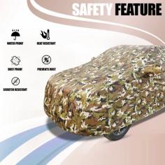 Heat Resistant This car body cover protects your car’s exterior as well as interior from excessive heat and keeps your car cool in the summers. Ultimate Durable UV/sun protection to protect your interior and paint. Water-proof and Dust-proof This waterproof car cover will keep your car paint protected from heavy rainfall. The waterproof and dustproof material protects your vehicle against wet, dusty and humid climatic conditions. 