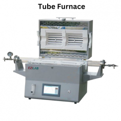 Ezilab Tube Furnace uses high-quality heating elements and advanced insulation to deliver top performance while reducing case temperatures and power consumption. It operates up to 1200 °C with dual heating zones and a digital PID controller for precise accuracy.