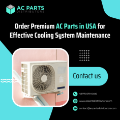 Find a great number of high quality AC parts in the USA to facilitate the proper functioning of the cooling system. Your one-stop source for all the necessities of the system from the most vital component, the compressor, to the filter. Order now for quick delivery.

Learn more - https://acpartsdistributors.com/