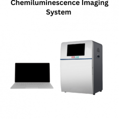 Ezilab chemiluminescence imaging system utilizes a scientific digital camera with 6.05 megapixels and an F0.95 motorized lens to produce 16-bit images for nucleic acid and protein identification. It features automatic gel band recognition and advanced pixel-binning technology.