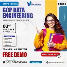 Transform Your Data Efficiently With Dataflow And Apache Beam. Watch Our Demo On Handling Large Data Sets In Real-time!  Attend an Online Free Demo on GCP Data Engineering Course by Mr. Naveen Demo on:Date: 03/13/2024 @8:00 PM IST Contact us: +919989971070 WhatsApp: https://www.whatsapp.com/catalog/919989971070/ Blog Visit: https://visualpathblogs.com/ Visit us https://www.visualpath.in/online-gcp-data-engineer-training-in-hyderabad.html 