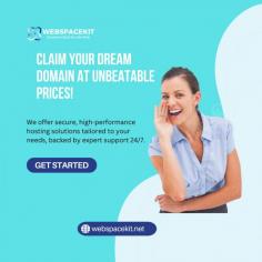 Secure the perfect domain for your website at prices you won't find anywhere else. With WebSpaceKit, you can easily claim your dream domain and start building your online presence today—affordable, simple, and hassle-free!