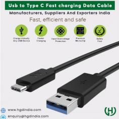 "Our USB to Type C Fast Charging Data Cable is designed for high-speed charging and fast data transfer. As leading manufacturers, we offer durable, reliable cables that support fast charging for all compatible devices. Perfect for smartphones, tablets, and laptops, our cables ensure stable connections and optimal performance. Trust our quality craftsmanship for efficient and safe charging every time.
For any Enquiry Call HGD India Pvt. Ltd. at Contact Number : +91-9999973612 Or Drop a Mail on : Enquiry@hgdindia.com, Our site : www.hgdindia.com"
