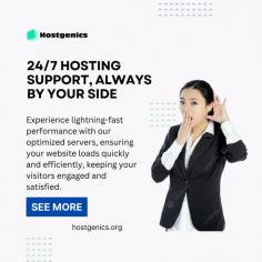 With Hostgenics, you’re never alone. Our dedicated support team is available around the clock to assist you, ensuring your website runs smoothly and efficiently, anytime you need us. Your success is our priority, 24/7.


