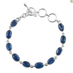 Kyanite jewelry enthralls with its striking blue shades and gleaming polish, frequently compared to the magnificence of sapphire. This special gemstone is loved for its striking appearance as well as for its quieting energy, advancing equilibrium and serenity. Ideal for accessories, studs, rings, and wristbands, Kyanite's normal appeal supplements any style. Its brilliant radiance and powerful properties settle on it a significant and flexible decision for those looking for both refinement and an association with internal concordance.