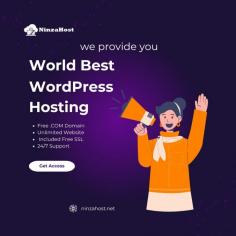 Experience top-tier WordPress hosting with NinzaHost. Enjoy fast, secure, and reliable hosting solutions optimized for performance, along with expert support to help your website thrive.