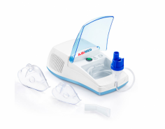 Abimed Compressed Air Nebulizer delivers effective aerosol medication with a flow rate exceeding six liters per minute. Its compact, lightweight, and quiet design ensures a low operating temperature and long-lasting durability. Built for reliable performance, it is ideal for portable and efficient respiratory therapy.