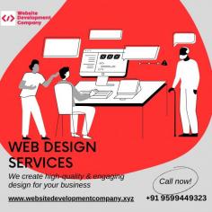 Looking for a top-notch Web Development Agency in Delhi, India? Look no further than Website Development Company in India! Our expert team delivers effective Development solutions to help your business stand out online. Contact us today.
url :  https://websitedevelopmentcompany.xyz/