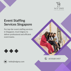 Looking for temporary or part-time Event Staffing Services Singapore ?

When it comes to finding Event Staffing Services Singapore, simply contact In D Grey. This is a trustworthy Event Staffing Agency ensuring a smooth flow of your events. These event managers are creative professionals with the needed organizational skills and creativity needed to make an event as unique as possible. Simply visit In D Grey and submit a small message on their website so this team will reach out to you as soon as possible.