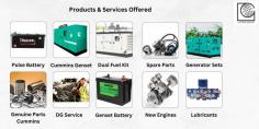 

The DG Dual Fuel Kit enhances generator efficiency. Install a DG Dual Fuel Kit for seamless power transition and savings.



A DG Cooler ensures efficient temperature control, preventing overheating. Choose a reliable DG Cooler for optimal generator performance.



The Dual fuel conversion kit improves efficiency. Install a dual fuel conversion kit to reduce fuel costs and emissions.



A Pulse Battery delivers high-energy bursts for demanding applications. Choose a Pulse Battery for efficiency and reliable power performance.



Regular Genset Service ensures optimal performance. Trust expert Genset Service providers for maintenance, repairs, and efficient generator operation.



A reliable Genset Battery ensures smooth generator operation. Choose a durable Genset Battery for consistent power backup performance.



Regular Cummins Service is essential for longevity. Trust certified professionals for Cummins Service to maintain peak engine performance.



A Coil Cooler enhances efficiency by reducing heat. Ensure optimal performance with a reliable Coil Cooler for extended equipment life.



Cummins India offers reliable power solutions. Trust Cummins India for innovative engines and gensets that ensure optimal performance and efficiency.



Cummins Gensets provide reliable power solutions. Choose Cummins Gensets for high efficiency, durability, and long-lasting performance in all applications.



Related Searches



Genset Battery,Dg Cooler,Pulse Battery,Genset Service,Cummins Service,Coil Cooler,Cummins Gensets,Cummins India,dg dual fuel kit,dual fuel conversion kit

