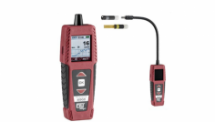 Natural gas, propane, H2, refrigerants, CO, CO2, IAQ, moisture detector Gas Detector 400GD, used for reliable gas leak detection, spillage test,
ambient humidity, refrigerant sensors etc. with only one instrument
Interchangeable sensors: Natural gas, propane, H2, refrigerants, CO, CO2, IAQ, moisture, temperature.

Leak detection refrigerant (RF sensor)
Ref.-refrigerant R134a, R22, R32, R410a, R1234Ze and others
Resolution 1 ppm
Detect. Refrigerant FCKW, H7CKW, FKW, H7KW, HFO
Detection limit 3 g / year
Measuring range 0 ... 1,000 ppm