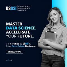 Organizations need data-driven leaders. With the USDSI® Certification, master data science skills that unlock insights, fuel decisions, and accelerate business growth. Become the data expert companies trust. Get Certified: bit.ly/4iIkutB