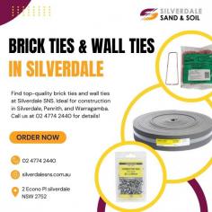 Secure and stabilize your brickwork with premium brick ties and wall ties from Silverdale SNS. Quality solutions for durable construction.