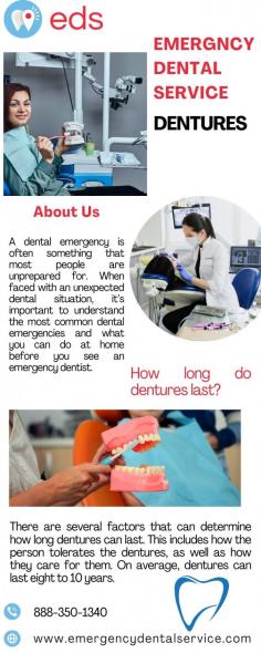 It’s often distressing, and in some cases even detrimental to mental health, when people lose their teeth. This may be an annoying basic activity such as eating and talking, or complex tasks. It might not be easy smiling anymore, or even strange. We will call you to schedule a consultation and offer more information on you Dental Dentures and Implants in Missouri. As soon as possible, But you can simply call us at 1-888-351-1473 day or night.

Website: https://www.emergencydentalservice.com/dentures/state/missouri