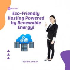 HostBet offers sustainable hosting solutions powered by 100% renewable energy. Enjoy reliable performance while supporting a greener future for the planet.