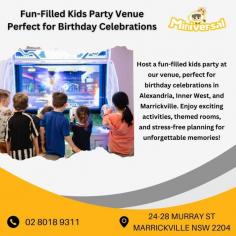 Miniversal Kids Cafe is the ultimate fun-filled party venue for kids! Celebrate birthdays with exciting play areas, delicious food, and a vibrant atmosphere. Our safe, engaging space ensures endless fun and joyful memories for children and parents alike. Book your unforgettable kids’ party today!
https://www.miniversal.com.au/