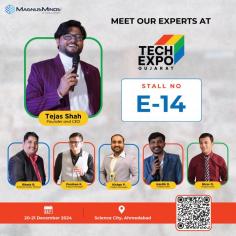 MagnusMinds at Tech Expo Gujarat 2024 – Innovating IT Solutions for Your Business! 

We’re excited to announce MagnusMinds IT Solutions will be at Tech Expo Gujarat 2024 on Dec 20-21 at Science City, Ahmedabad! 