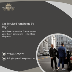 Your reliable Car Service From Rome To Capri

Do you have a desire to discover Amalfi Coast? At Naples Driver And Guides, we can help you a lot. We offer a private Car service from Rome to Amalfi coast and do everything so you can have a nice time with our agency. All the drivers can speak English fluently. Most of them are locals so they are very much acquainted about Amalfi coast and can show you the most alluring places that Amalfi Coast has. You can also take a Car service from Rome to Capri and have a memorable time. During your roadtrip stops, you will also get a chance to take amazing photos of many panoramic terraces located along the route. Call us and let's discuss some more details. 