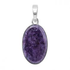 The charoite color is so beautiful that it becomes the attractive feature of any wholesale charoite ring collection created with this. It looks even more gorgeous when the deep purple color is accompanied by 92.5 pure sterling silver shine.