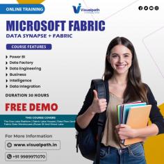 Visualpath offers comprehensive Microsoft Fabric Training designed to equip you with the skills and expertise needed to work with Microsoft’s integrated analytics platform. Our Microsoft Fabric Online Training Course provides hands-on experience with real-world projects. Learn from expert trainers and gain in-depth knowledge of Microsoft Azure Fabric to enhance your data analytics skills. Contact us: +91-9989971070 Visit https://www.visualpath.in/online-microsoft-fabric-training.html  WhatsApp: https://www.whatsapp.com/catalog/919989971070/ Visit Blog: https://visualpathblogs.com/ 