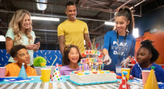 Take celebration to a whole new level by choosing from Sky Zone’s various kids’ birthday party packages in Las Vegas. Designed for children of all ages, our packages ensure a safe, exciting environment filled with laughter and memorable moments. Book a party!