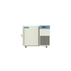 Labtro -86°C Ultra-Low Vertical Freezer offers 50L capacity with refrigerant mixture gas, a digital display, and direct cooling with manual defrost. It includes audio and visual alarms for high/low temperature and power failure, ensuring safety and reliability.