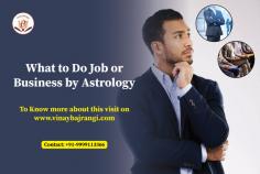 Are you unsure about your career path or business decisions? Let Dr. Vinay Bajrangi, a famous business astrologer, guide you with his expert insights. With his unique approach, you can find out what job or business suits you best based on your astrology. Don't let confusion hold you back! Book an online consultation today and take the first step towards a brighter future. Trust in the stars and make informed choices that align with your true potential. Contact us now and start your journey with Dr. Vinay Bajrangi!

https://www.vinaybajrangi.com/career-astrology/job-or-business 