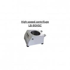 Labotronics High speed centrifuge is a microcomputer-controlled unit that performs a wide range of separation, offering comprehensive control and set-up options to meet your precise application needs. The operation time and speed can be modified at any time without stopping.