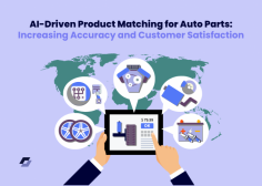 AI-driven product matching is about using advanced algorithms to identify and suggest correct auto parts based on different parameters like vehicle specs, customer needs and preferences, and real-time inventory data.