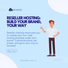 Grow your business with Skynode's powerful reseller hosting. Offer your clients reliable, high-performance hosting with flexible plans, seamless scalability, and expert support. Build your brand while we handle the technical details.


