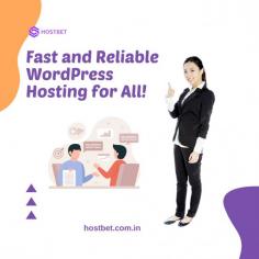 HostBet offers high-speed, reliable WordPress hosting solutions for everyone. Whether you're a beginner or a pro, our optimized plans ensure your site runs smoothly and efficiently.