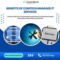 ComTech offers 24/7 monitoring and maintenance to identify and resolve issues before they disrupt your business.
Reduce IT expenses with predictable monthly fees, eliminating the need for costly in-house IT teams.
Comprehensive cybersecurity measures protect your business from talware, phishing, and data breaches.