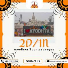 Experience the spiritual charm of Ayodhya with our meticulously crafted Ayodhya Darshan packages. Perfect for a one-day trip to Ayodhya, our Ayodhya package includes visits to iconic sites like Ram Janmabhoomi, Hanuman Garhi, and more.
https://ayodhyadharshan.com/