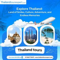 

Explore the beauty of Thailand with our exciting tour packages! From breathtaking beaches to vibrant cities, we offer tailored experiences for every traveler. Interested in booking a memorable vacation? Click the link for more details and contact us today to get started on your dream adventure!

