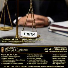 Trademarks & Copyrights Advocates Lawyers in Ludhiana Punjab +91-75280-06900 https://www.praballbhandaari.com