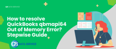 Resolve the qbmapi64 out of memory error in QuickBooks caused by insufficient memory or file issues. Follow simple steps to restore smooth operations.