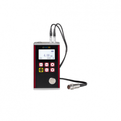 Testoz Ultrasonic Thickness Gauge features dual probes, a wide measuring range, and a temperature tolerance for reliable performance. It ensures accurate measurements of materials like steel, aluminium, and plastics, with coupling state indication and an easy-to-read LCD display.