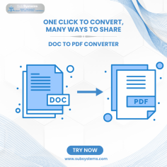 DOCX to PDF Converter

It is truly simple to use DOCX to PDF Converter to convert DOCX. This tool is very user-friendly, no need to have technical knowledge.  Visit:  https://www.subsystems.com/dpw.htm