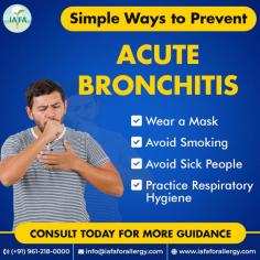 Simple Ways to Prevent Acute Bronchitis