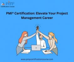 Take your project management skills to the next level with PMI® Certification. Gain a globally recognized credential that demonstrates your expertise in managing complex projects, leading teams, and delivering results. PMI® certification opens doors to new career opportunities, enhances your earning potential, and establishes you as a leader in the field of project management.

For more details visit : https://www.pmpcertificationcourse.com/courses/pmi-certification
