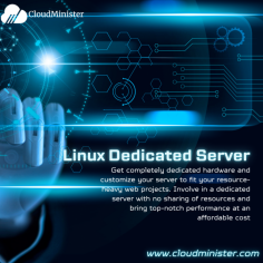 Streamline all your Dedicated executive tasks with a complete management tool and save your priceless time. Pick any subscription scheme from DirectAdmin, cPanel, or Webuzo control panel to carry out all your administration tasks related to the website, domain, email, and database with comfort.
Visit- https://cloudminister.com/linux-dedicated-server/