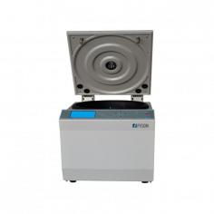 Low speed centrifuge FM-LSC-A101

Fison Low-Speed Centrifuge is a compact, robust unit with a max speed of 6000 rpm and 5000 ×g force, perfect for routine low-speed centrifugation. It features a swing rotor 100 ml × 4, air flow design, anti-vibration structure, auto lid release, vivid end alarm, AC frequency motor, 9 acceleration/deceleration modes and secure double-lock door design.