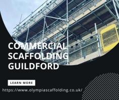 Looking for reliable Commercial Scaffolding in Guildford? Our professional scaffolding services cater to all types of commercial projects, ensuring safety, durability, and efficiency. From high-rise buildings to retail outlets, we provide bespoke scaffolding solutions tailored to your needs. Fully insured and compliant with industry standards, we guarantee timely delivery and expert installation. https://www.olympiascaffolding.co.uk/services/commercial-scaffolding/