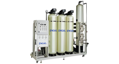 SWJAL is leading DM Water Plant manufacturer in Mumbai, India. A Demineralisation Water Plant (DM Plant) is a water treatment system designed to remove mineral salts from water through the, producing high-quality demineralized water suitable Pharmaceutical application. It Removes Cations like iron, calcium, magnesium, sodium, and potassium, and anions like chloride, carbonate, sulfate, bicarbonate, and nitrate with resin exchange of hydrogen (H+), and hydroxide (OH-), forming pure High quality water.

Over time Demineralisation Resins get exhaust which can be regenerated through adding Hydrochloric Acid (HCl), and the Caustic Soda (NaOH). It allows the resins to be reused multiple time.