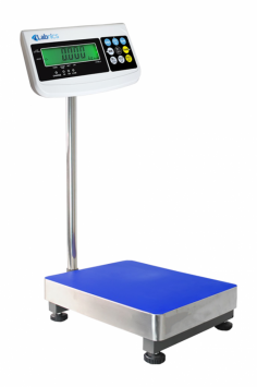 Labnics Floor Balance ensures precise weighing with 1/30,000 resolution, a 6-digit backlit LCD for low-light visibility, direct PC data transfer in Excel, and non-slip leveling feet for stability on various surfaces.