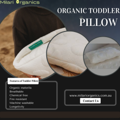   How to Choose the Best Toddler Pillow for Your Little One ?


Toddler pillow is very important for your babies because it provides full support to the neck and body. Our luxurious toddler pillows are handmade pillows and the 1st choice of parents for their kids. We use organic material like wool cotton, coconut coir and natural latex in pillows.We use only GOTS certified material in toddler pillows because your baby's health is our priority. Look for a pillow specifically designed for toddlers, typically smaller in size to suit their proportions. Milari organic toddler pillow is the best toddler pillow in Australia for your newborn baby and kids. Milari organics pillows are also machine washable and easy to clean. Our pillows are formaldehyde free and also fire resistant.Help your child transition to peaceful nights with a high-quality toddler pillow! Our toddler pillows are tested and certified by Australian labs.Our toddler pillows are breathable and breathable pillows are very important for kids because in kids the risk percentage of SIDS is very high at the time of sleep. Our pillows are moisture - wicking and provide better baby sleep.

Visit our website for more information : https://milariorganics.com.au/products/organic-wool-toddler-pillow
