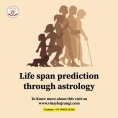 Want to know how long you might live? Dr. Vinay Bajrangi offers life span predictions through astrology. With his expert knowledge, he can analyze your birth chart and provide guidance on your health and longevity. This unique approach combines ancient wisdom with modern understanding. Don’t leave your future to chance. Take control of your life and health today. Book an online appointment now and find out what the stars say about your life span.

https://www.vinaybajrangi.com/health-astrology/life-span.php 