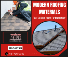 Get Exceptional Materials for Roofing

We provide reliable roofing materials to protect and enhance the beauty of your property. Our extensive range includes shingles, metal, and eco-friendly options to suit every building type. For more details, mail us at jon@ableroofing.biz.