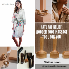 Pamper your feet with CCcollections' wooden foot massage tool, a must-have for anyone seeking relaxation and relief. Crafted from high-quality wood, it’s both durable and eco-friendly. This tool effectively targets pressure points to reduce pain, improve circulation, and provide stress relief. Its compact size makes it perfect for home or on-the-go use. Make it part of your daily wellness routine or gift it to a loved one. Don’t miss out on the comfort you deserve—visit now and shop CCcollections today!






